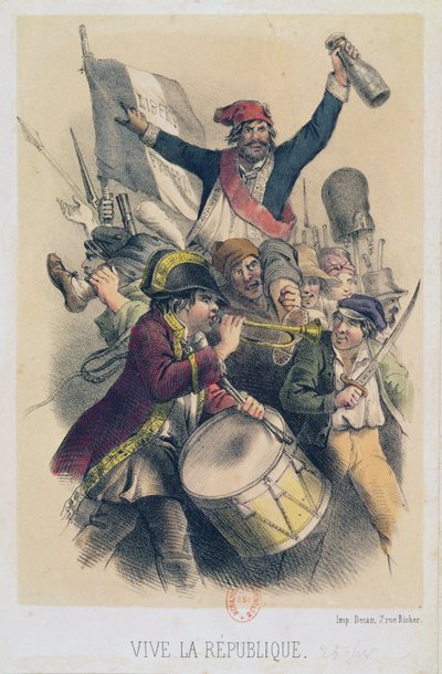 Vive la Republique by French School